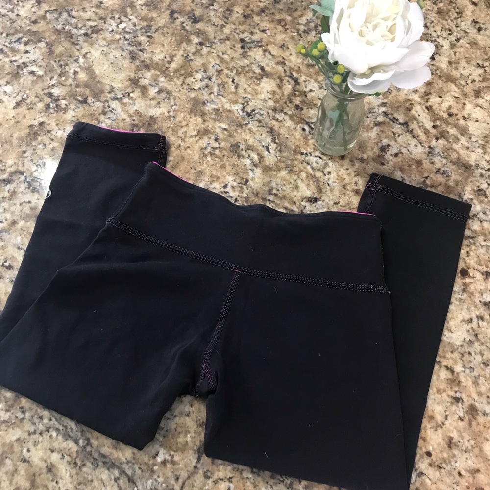 Lululemon Reversible crop legging